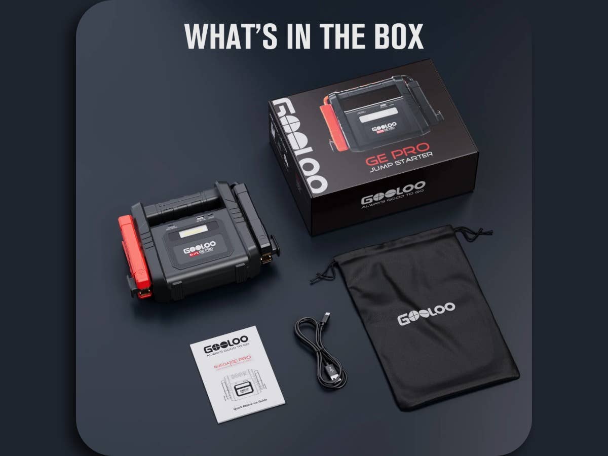 Walmart Flash Deal: Highly Rated $220 Heavy Duty Jump Starter Is