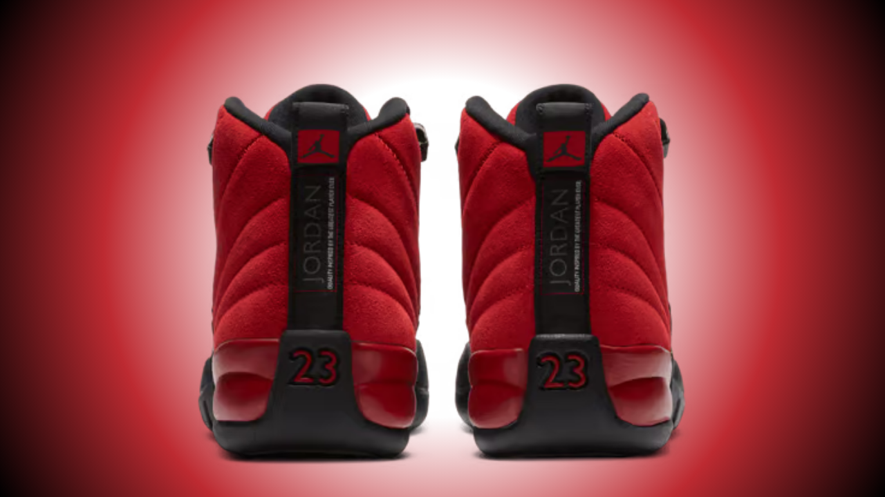 jordan 12 reverse flu game box