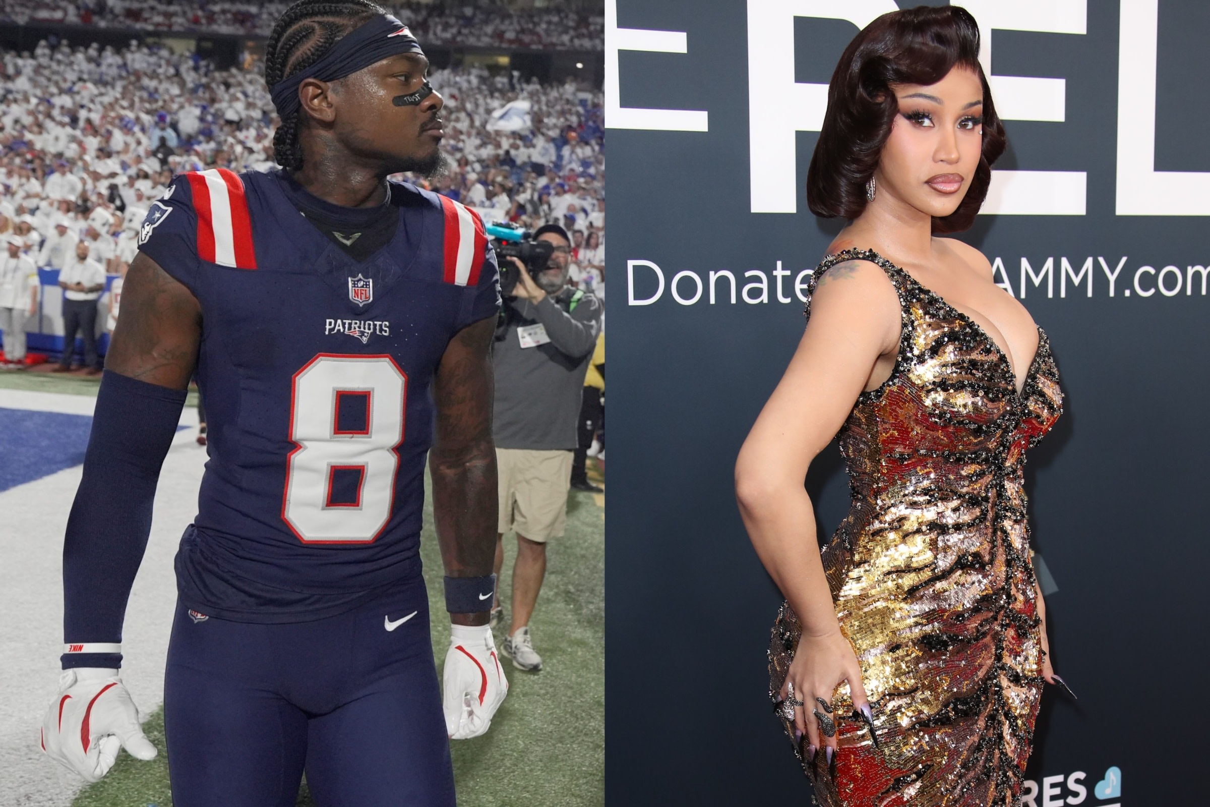 Patriots WR Stefon Diggs' Heartwarming Gesture For Girlfriend Cardi B  Emerges Before Ravens Game - Athlon Sports