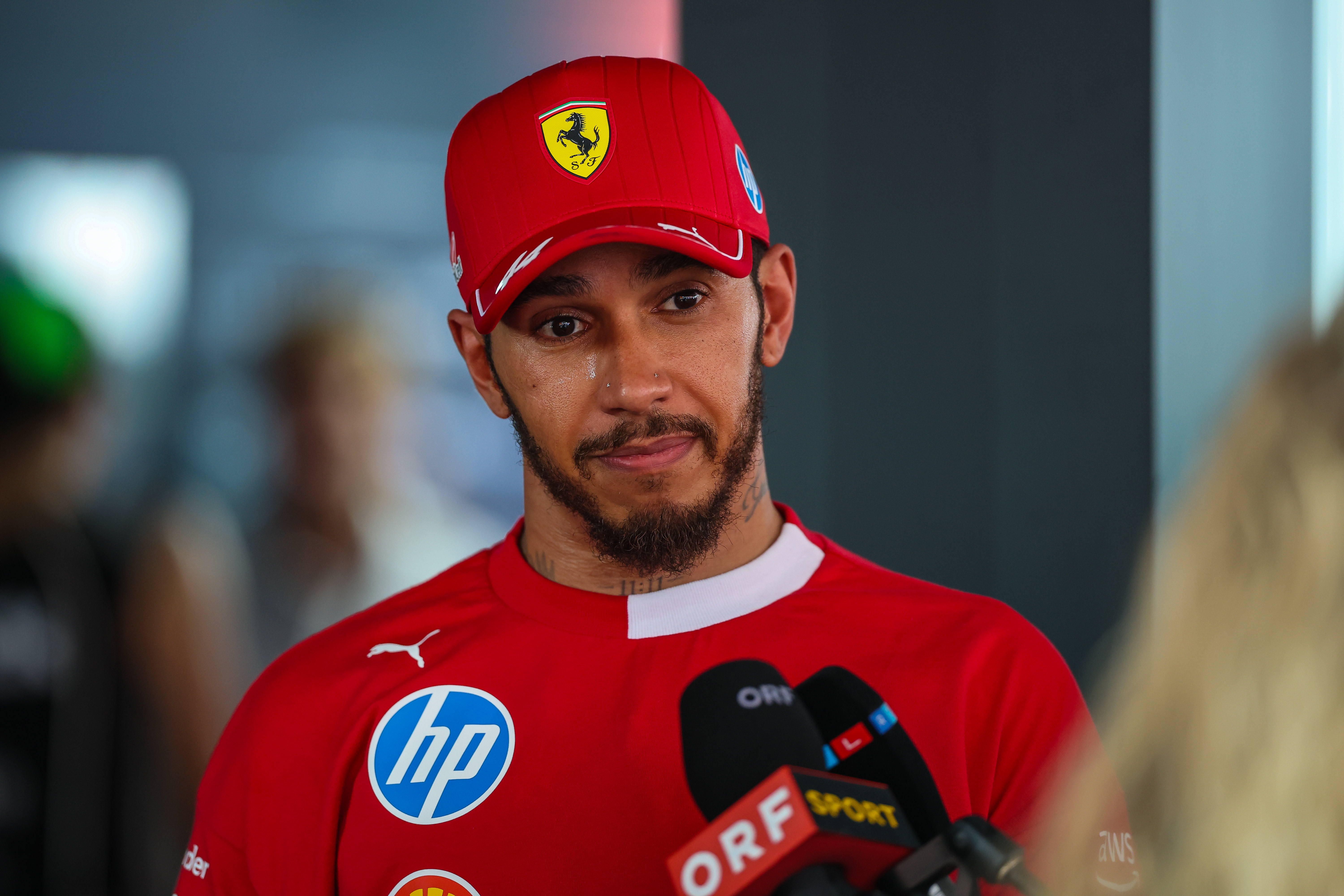 Lewis Hamilton Snaps on Ferrari Team Radio at Belgian GP - Athlon Sports