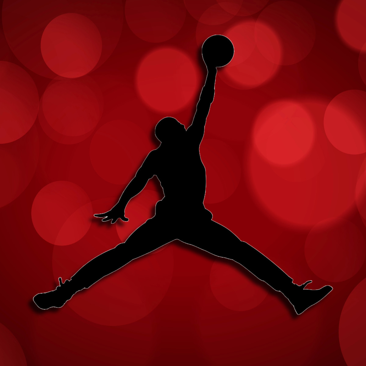jumpman logo red