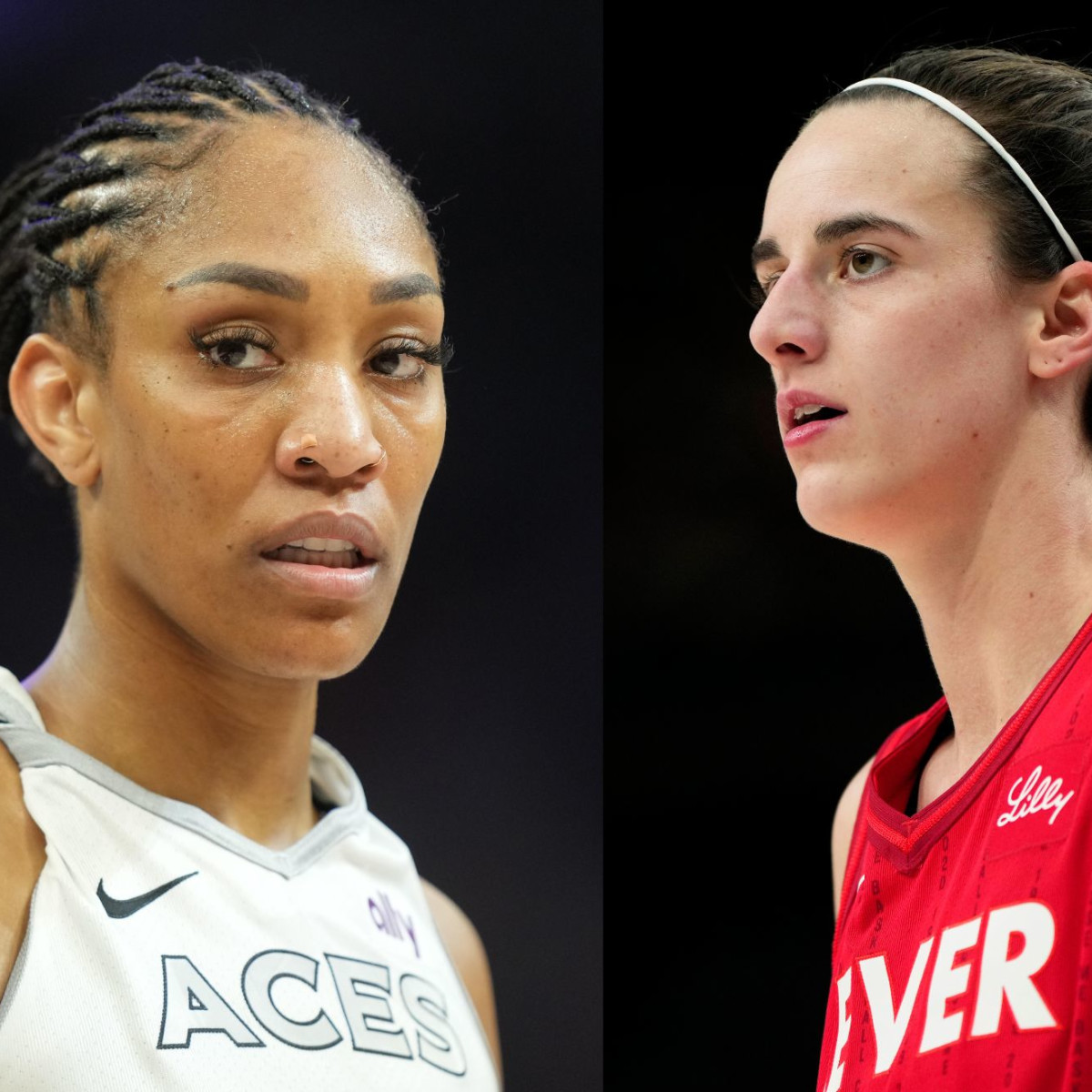 A'ja Wilson Apologizes After Aces Hand Caitlin Clark, Fever Second Straight Loss - Athlon Sports