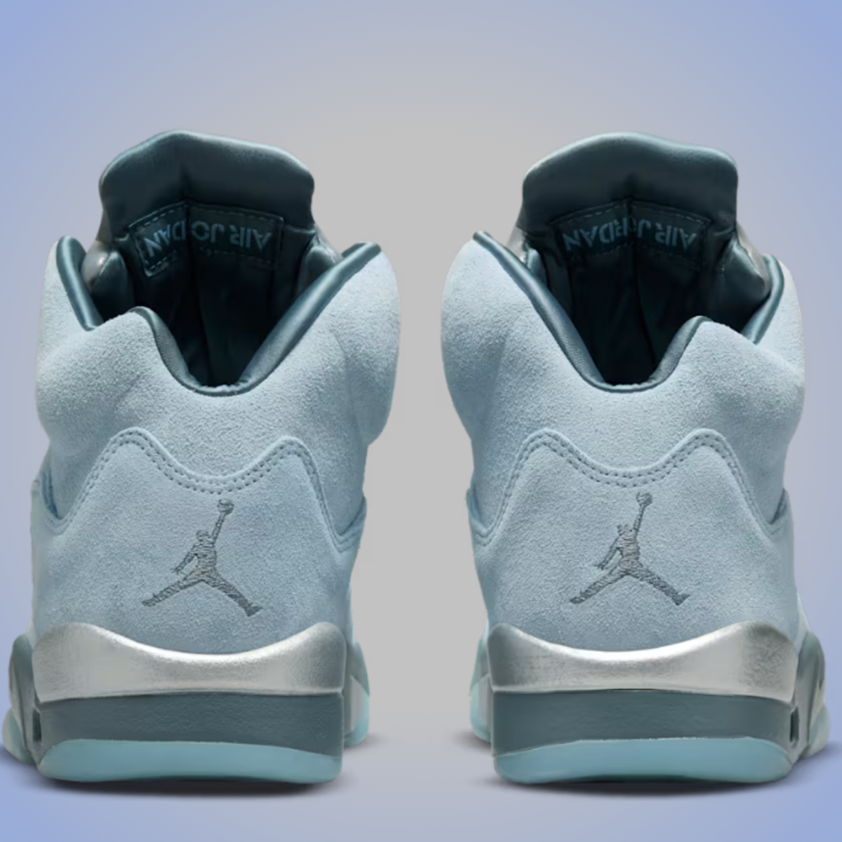 blue bird 5s on feet