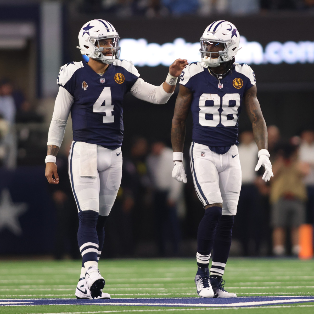 Dallas Cowboys' CeeDee Lamb and George Pickens Tandem Defined By One  'Monumental' Dak Prescott Word - Athlon Sports