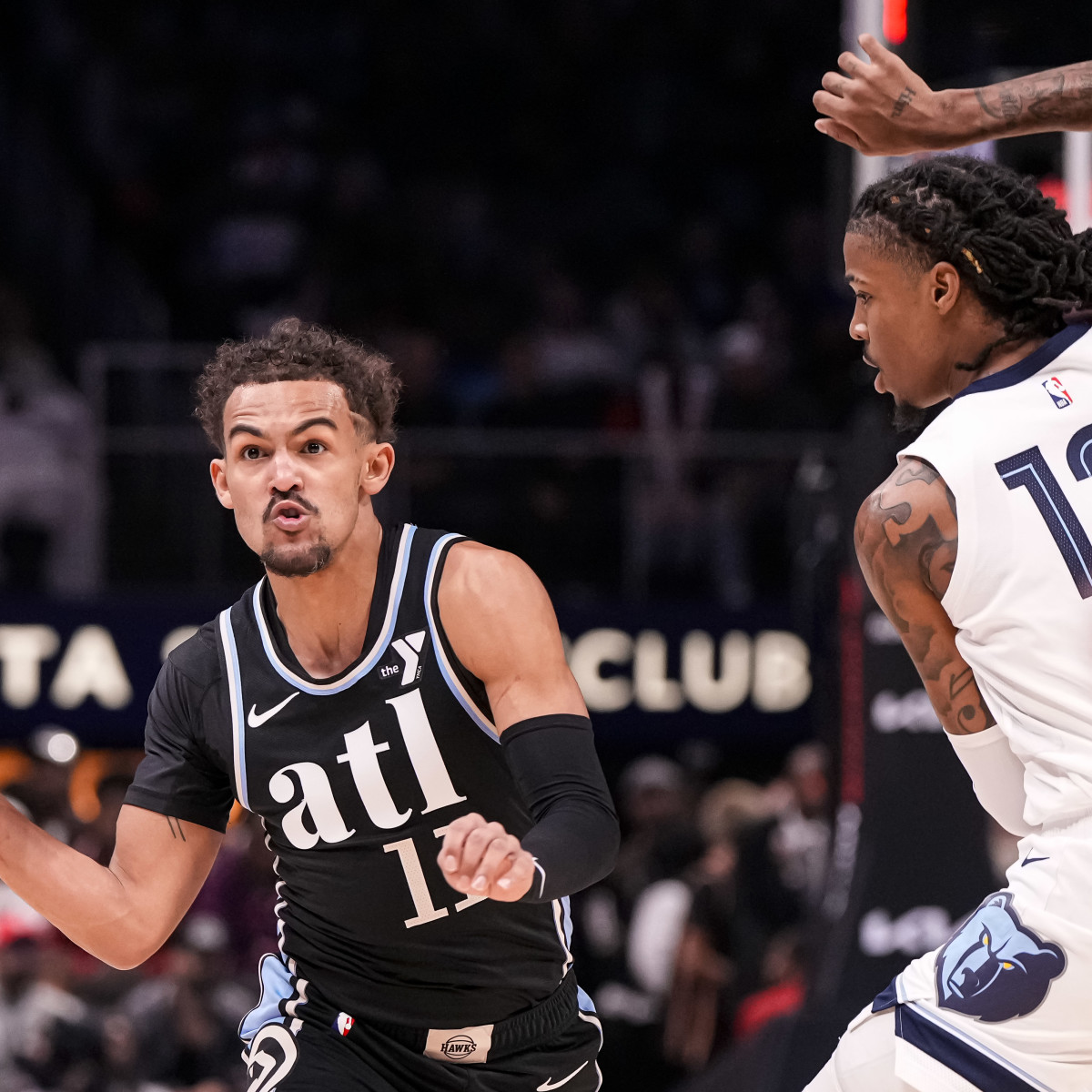 NBA Trade Idea Sends Ja Morant to East, Trae Young to West - Athlon Sports