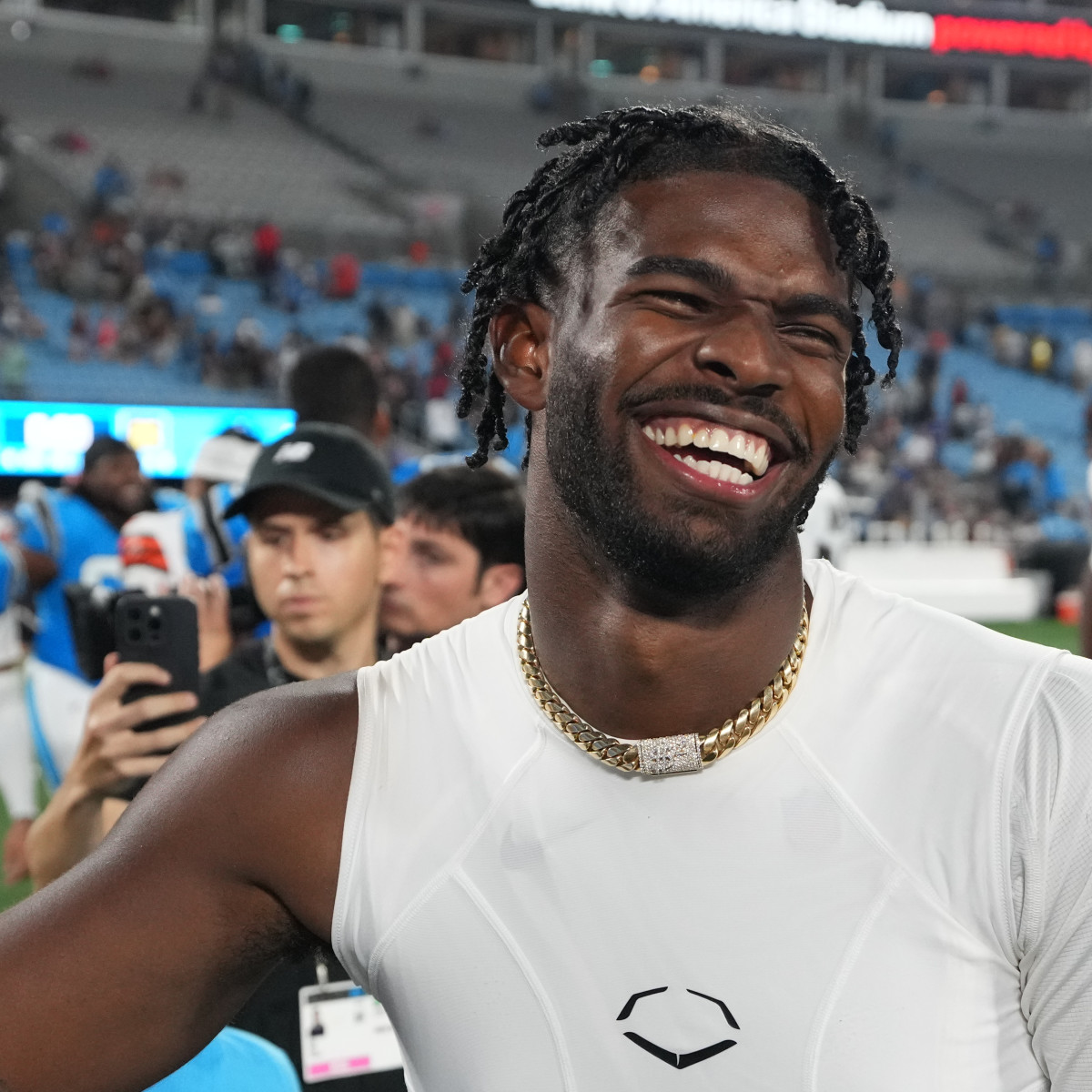 Browns QB Shedeur Sanders' Interview After First NFL Game Was Powerful -  Athlon Sports