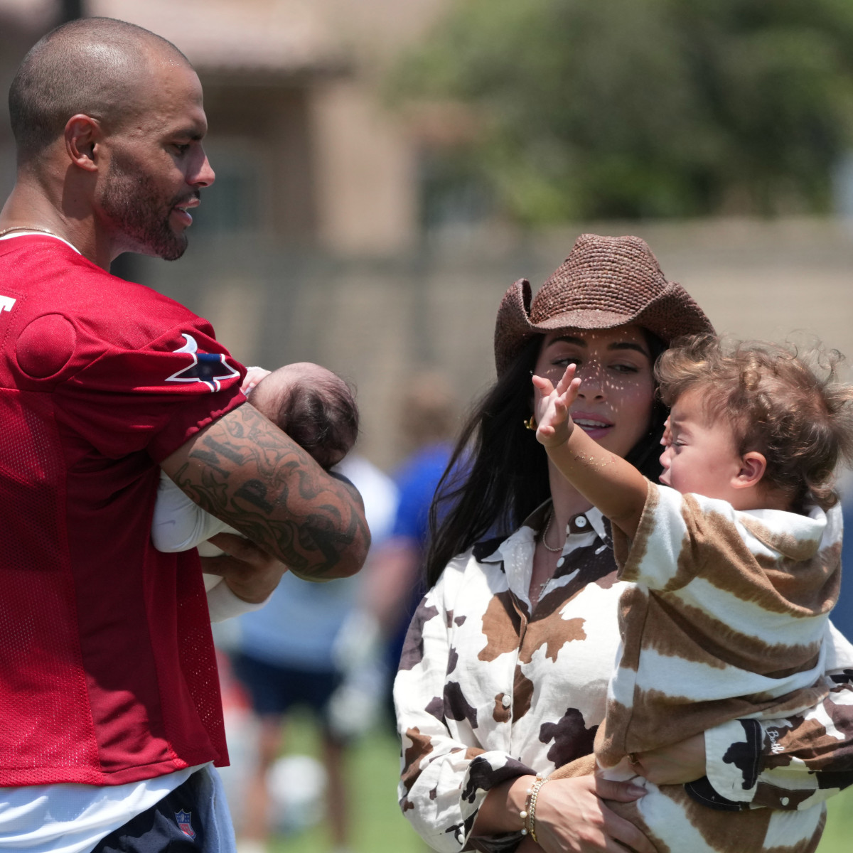 Who Is Dak Prescott's Fiancee Sarah Jane Ramos Amid Breakup Rumors? - Athlon Sports