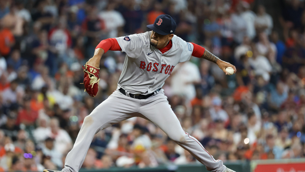 Red Sox Pitcher's Wild Behavior Caught on Camera During Rays Game - Athlon Sports