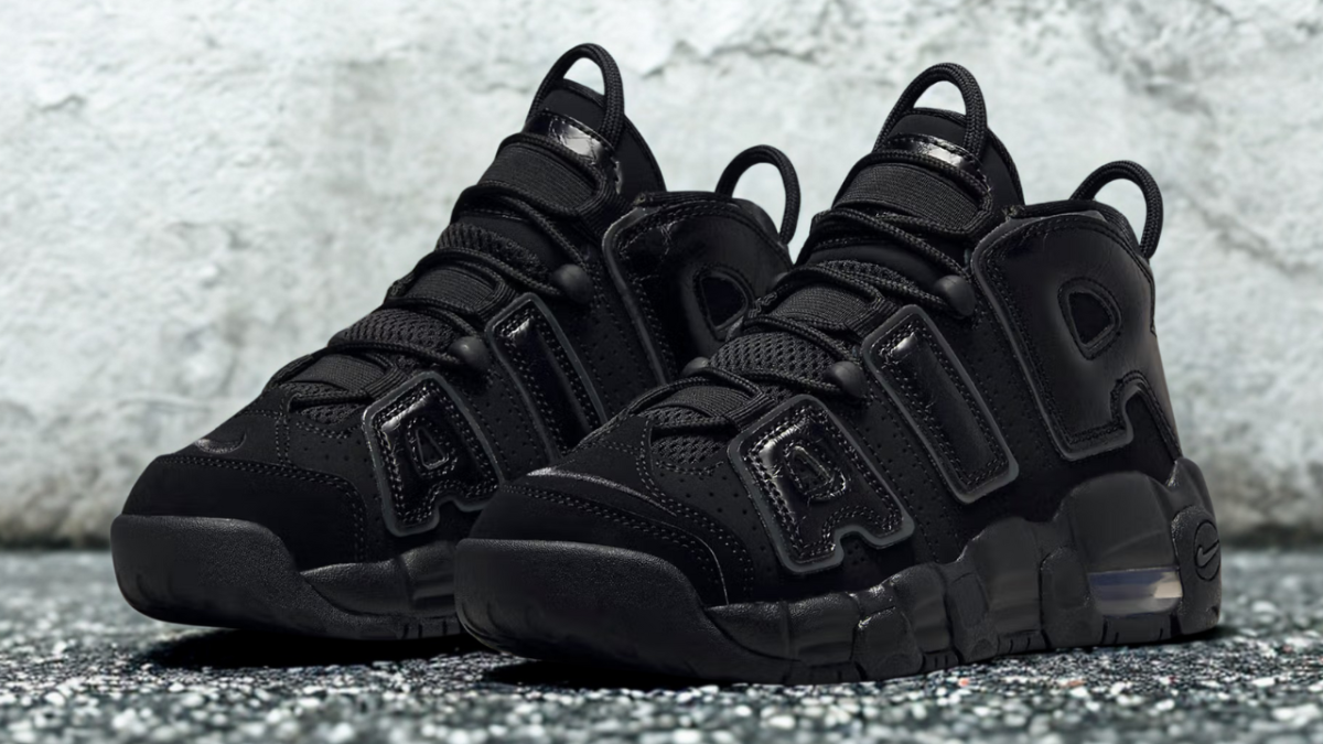 Nike Air More Uptempo Low 'Black Cat' Changed My Mind About All