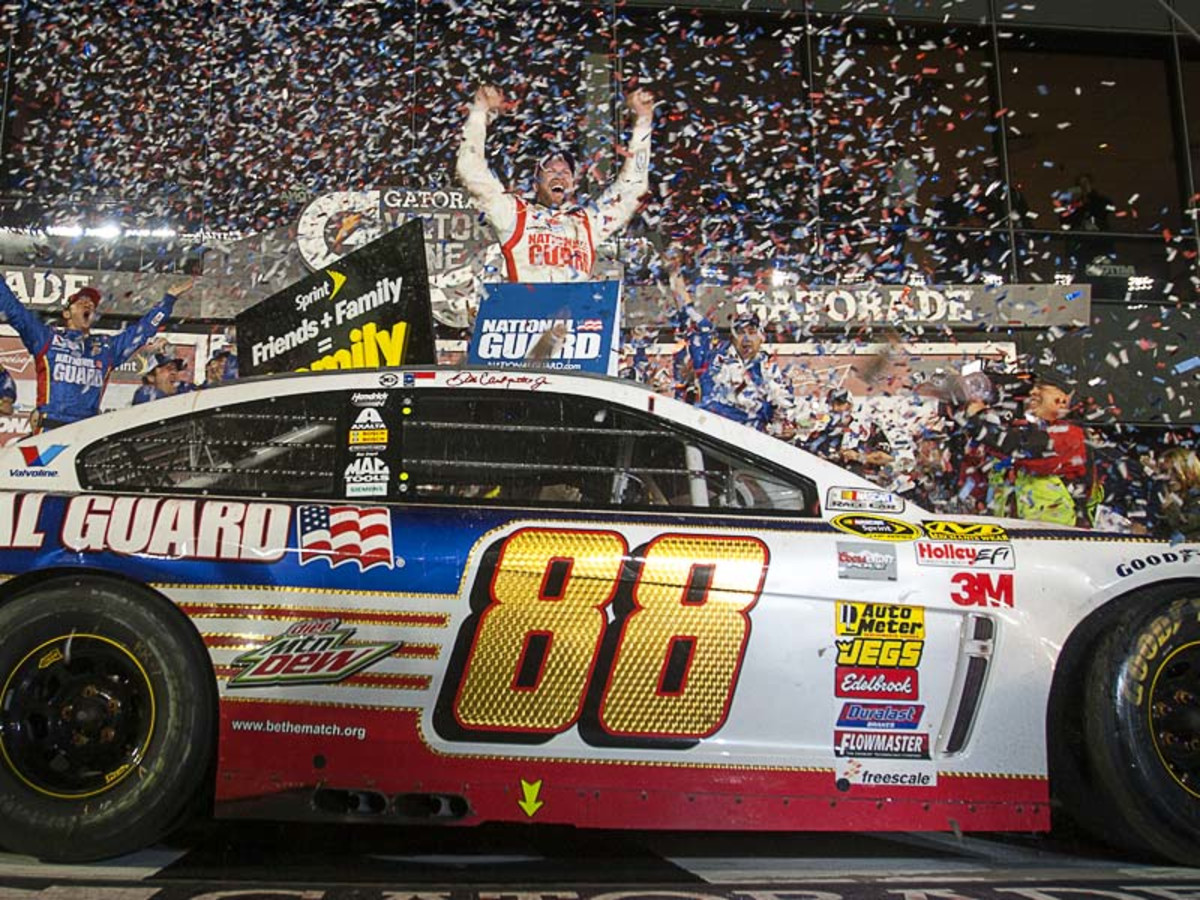 The Daytona 500: Dale Earnhardt Jr. wins a thriller - Athlon Sports