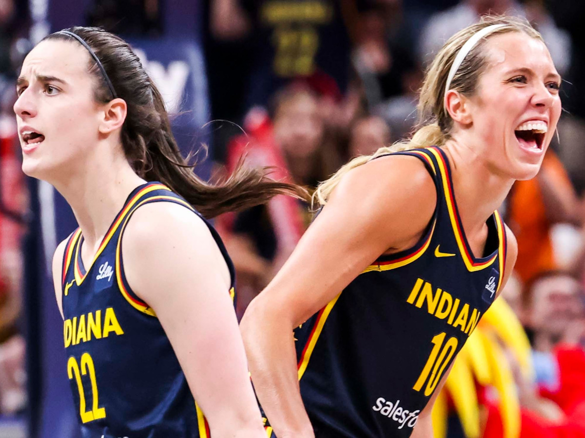Lexie Hull's New Video Draws Wave of Caitlin Clark Mentions - Athlon Sports