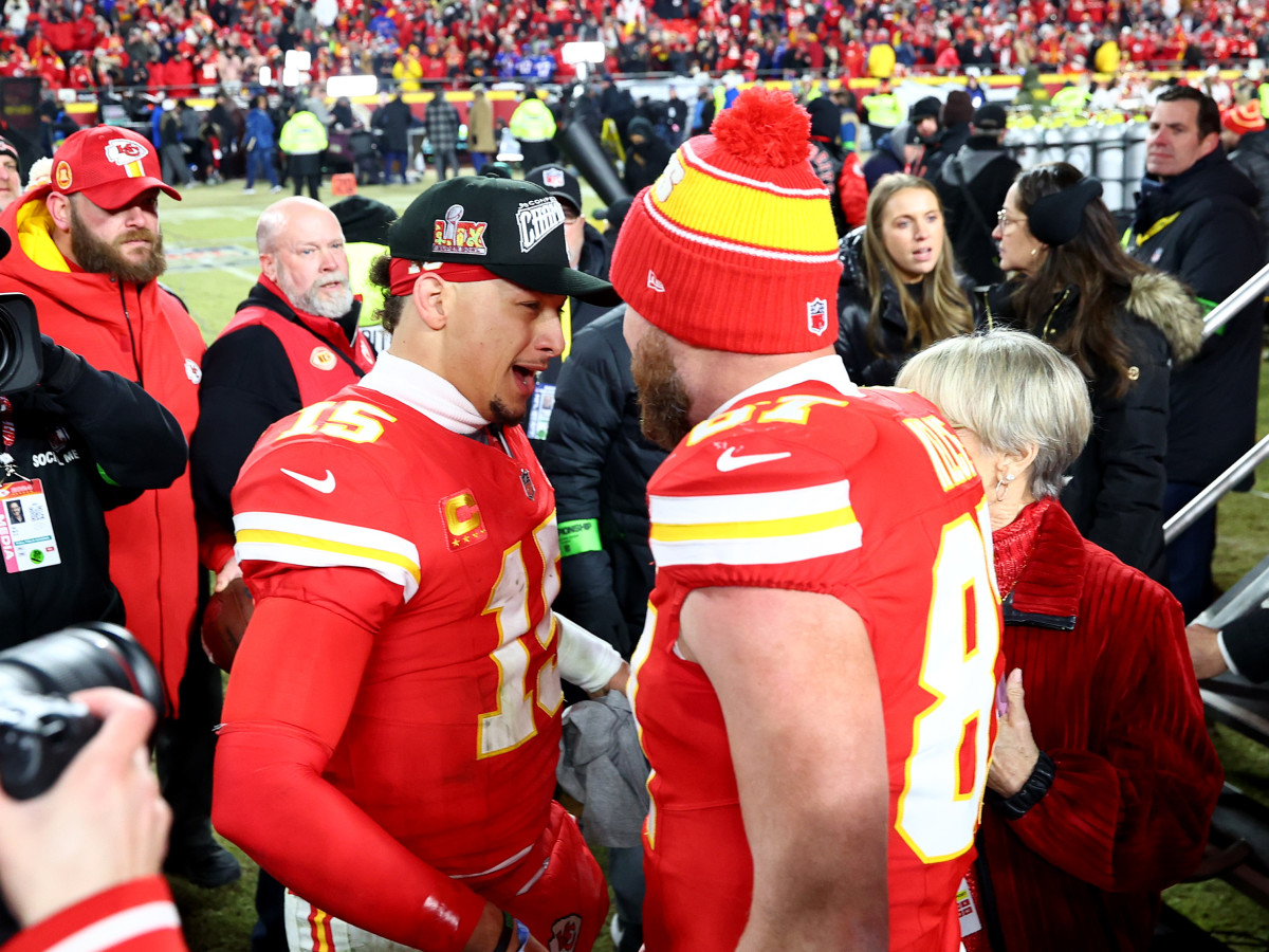 Travis Kelce's Emotional Post-Super Bowl Message to Patrick Mahomes Has  Fans Buzzing - Athlon Sports