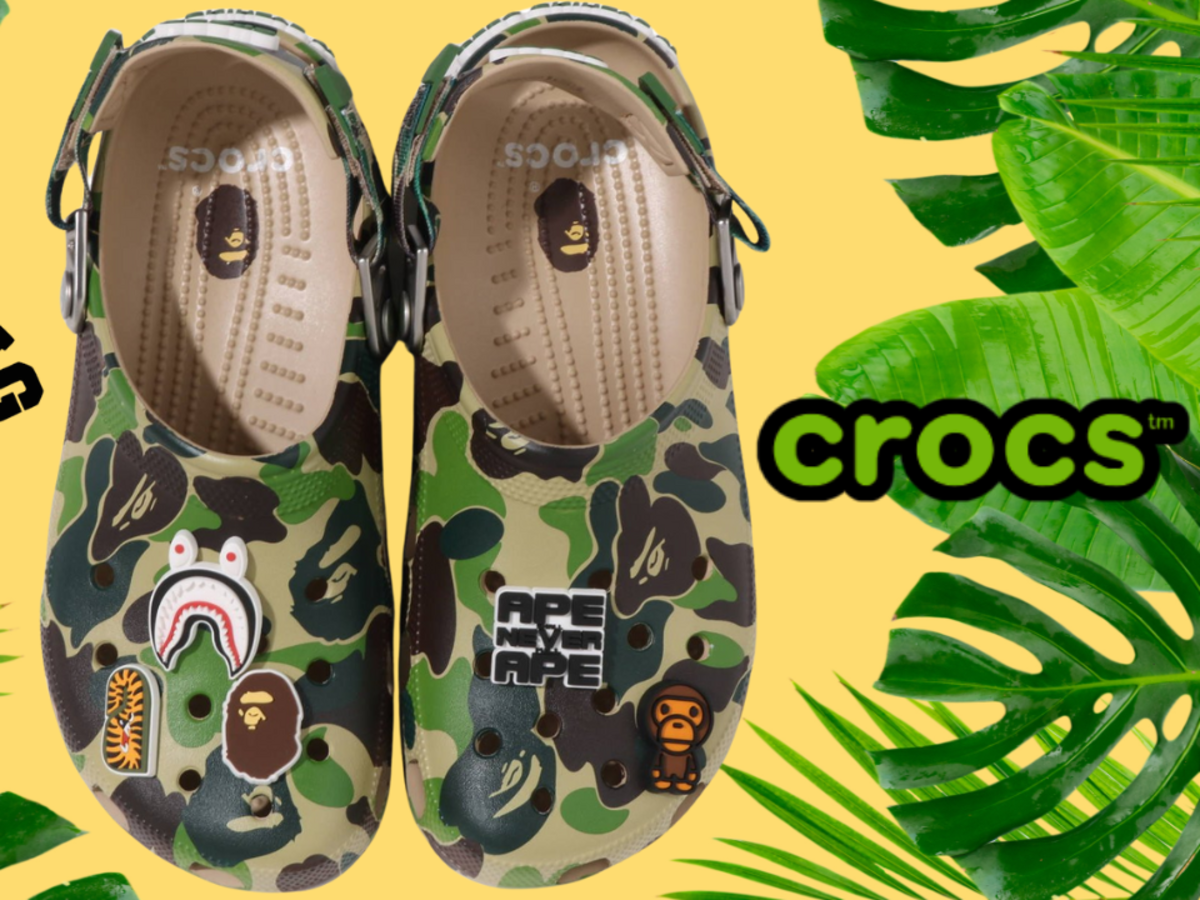 BAPE Officially Collabs with Crocs - Release Date, Where to