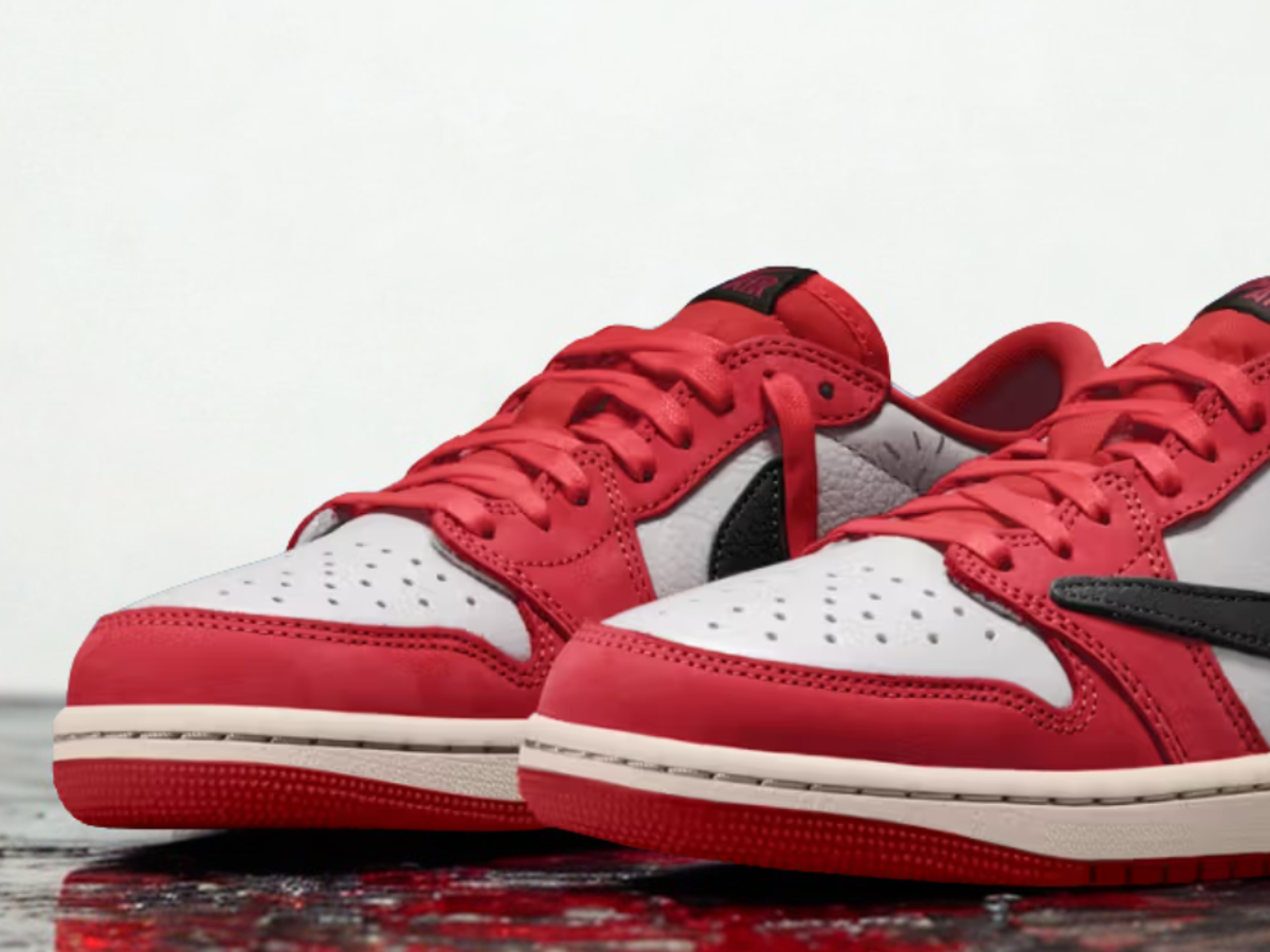 Travis Scott x Air Jordan 1 Low 'Chicago' Mockup Has