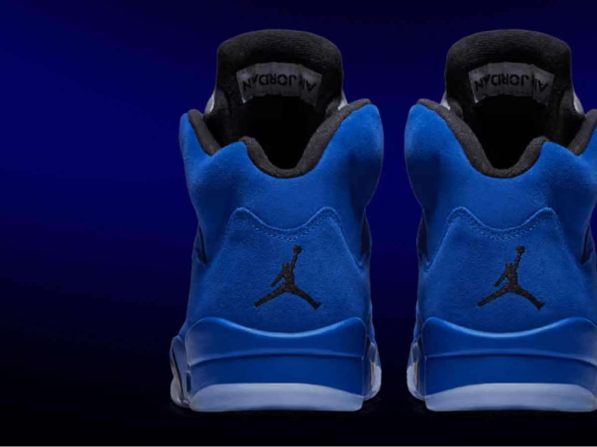 jordan 5 blue suede size 11