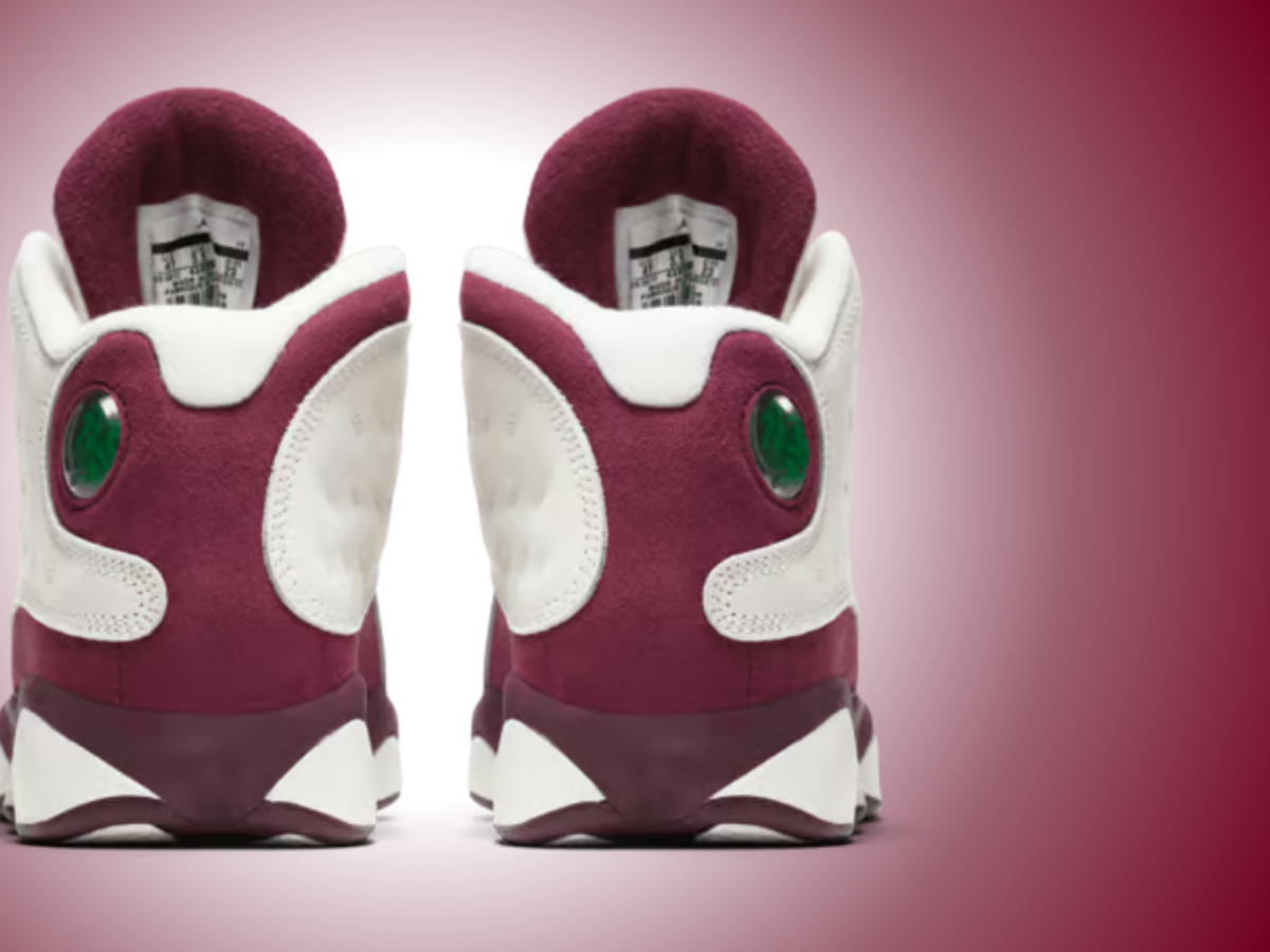 burgundy 13s jordans