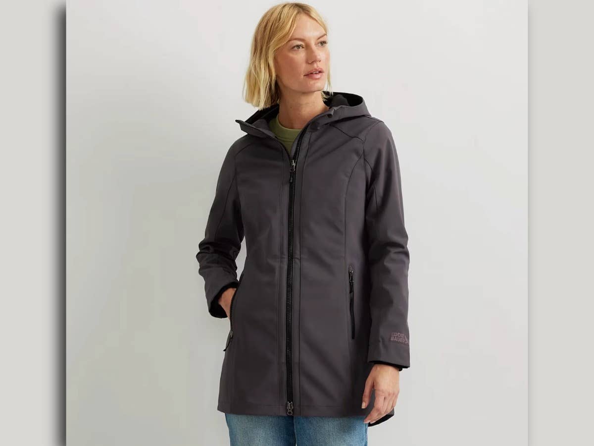 Jupe-short Randonnée Eddie Bauer Adventurer 2.0 Femme - Taille 10, Camouflage Stretch, Légère