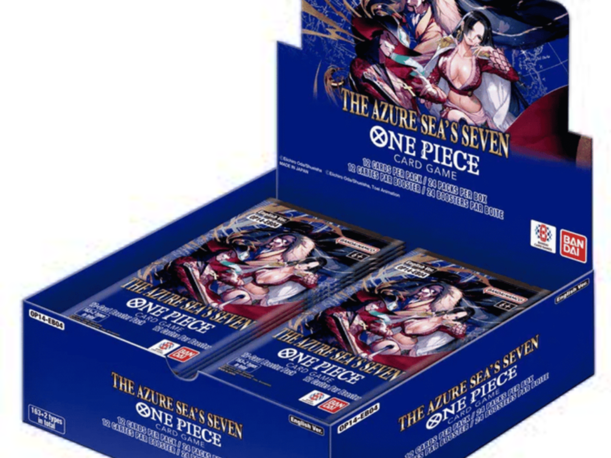 One Piece TCG OP14 Azure Sea's Seven: Full Checklist, Preview