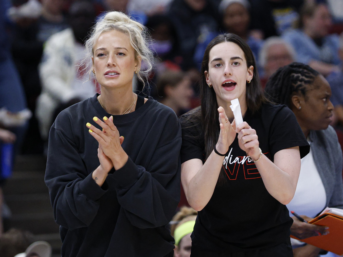 Sophie Cunningham Finds Subtle Way to Put Caitlin Clark Front and Center -  Athlon Sports