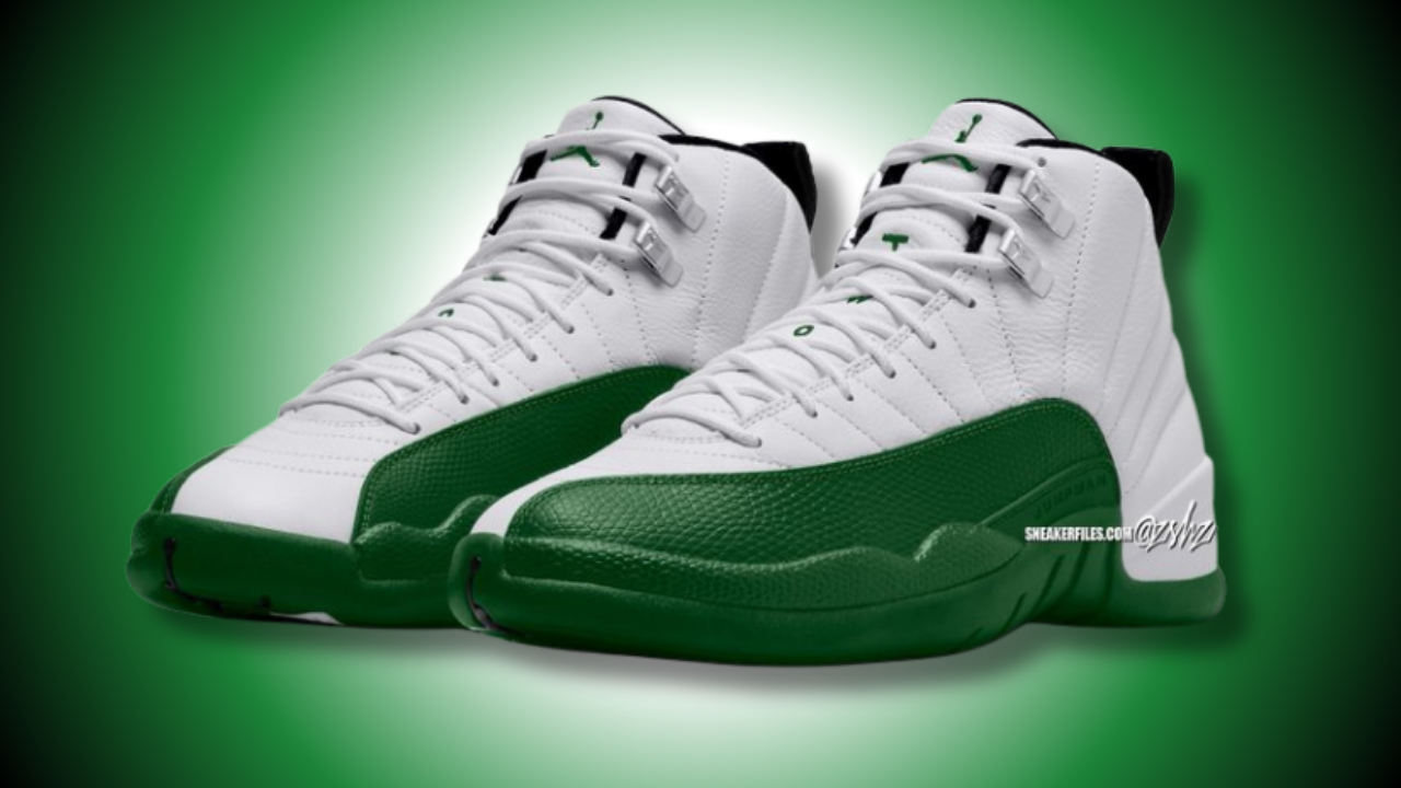 green jordan 12's