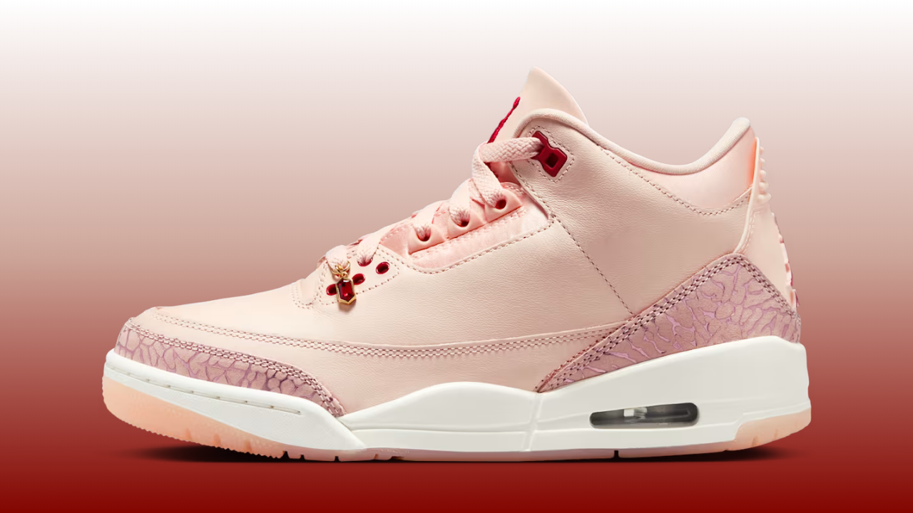 pink jordan3