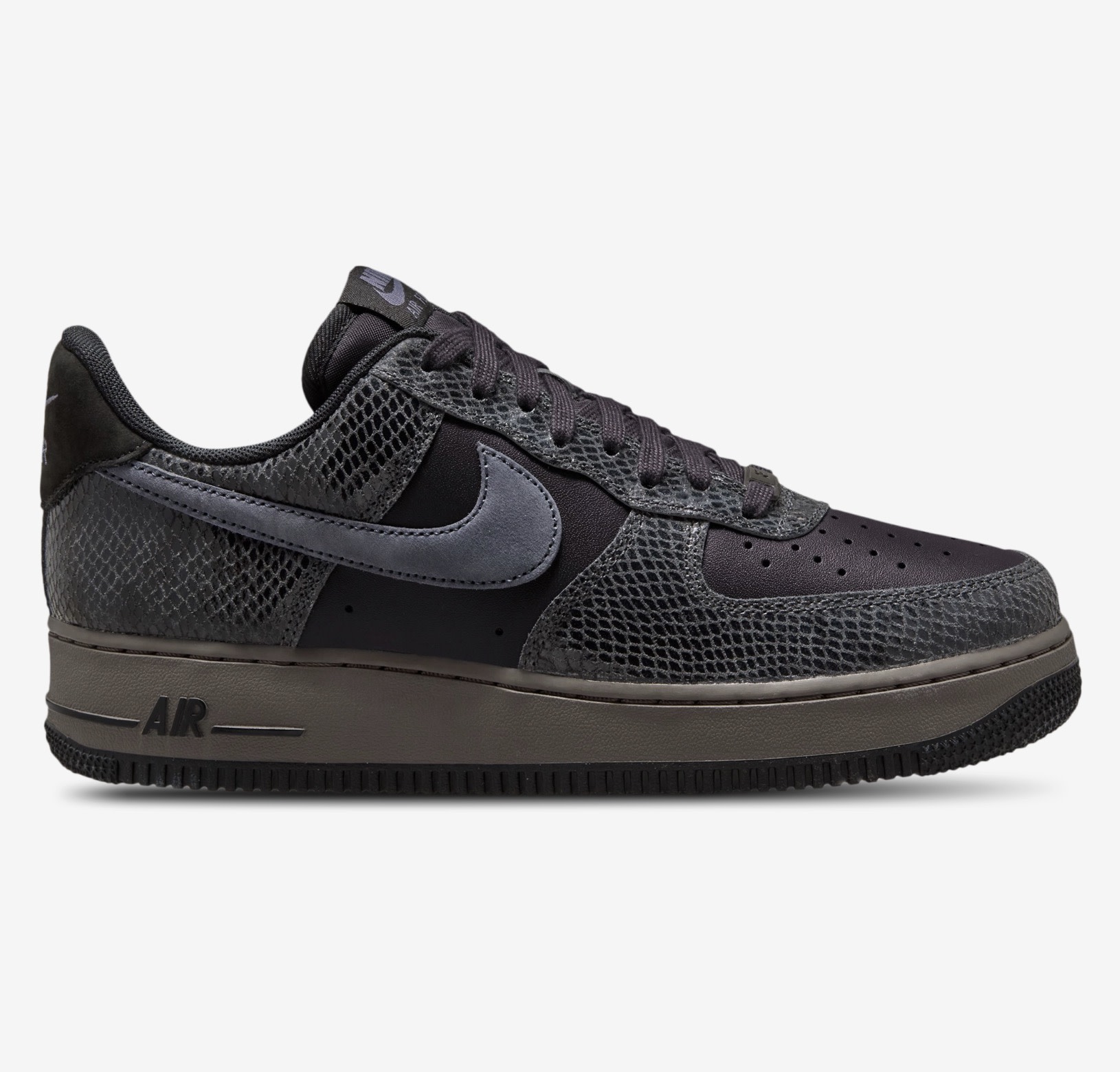 white grey gold af1 foot locker