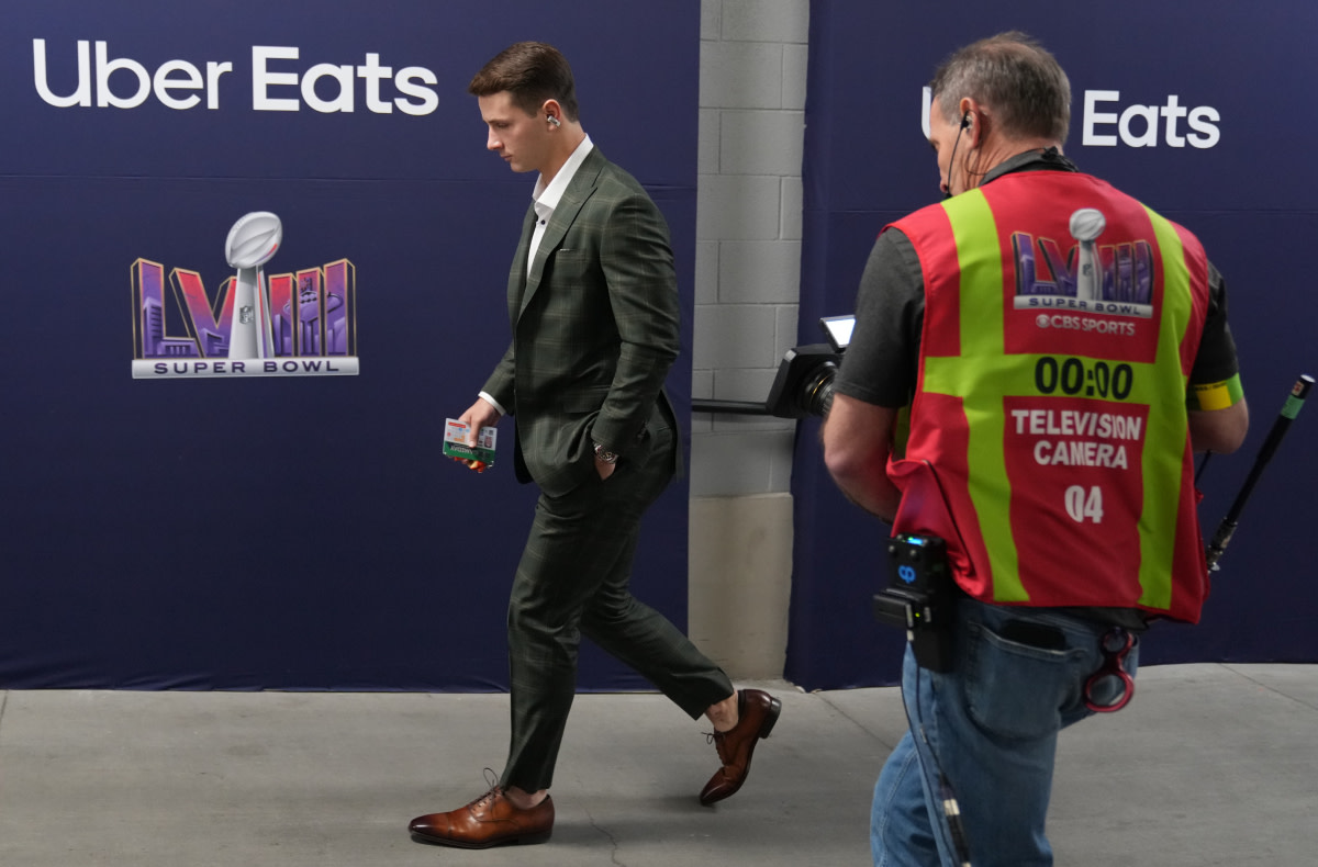 Brock Purdy Stuns in Stylish Suit Ahead of Super Bowl Showdown BVM Sports