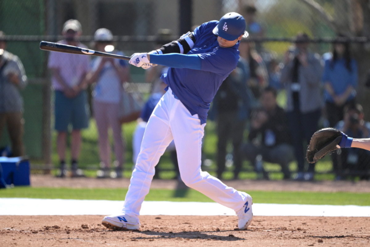 Shohei Ohtani Impresses With Monster Home Run In First Live Batting ...