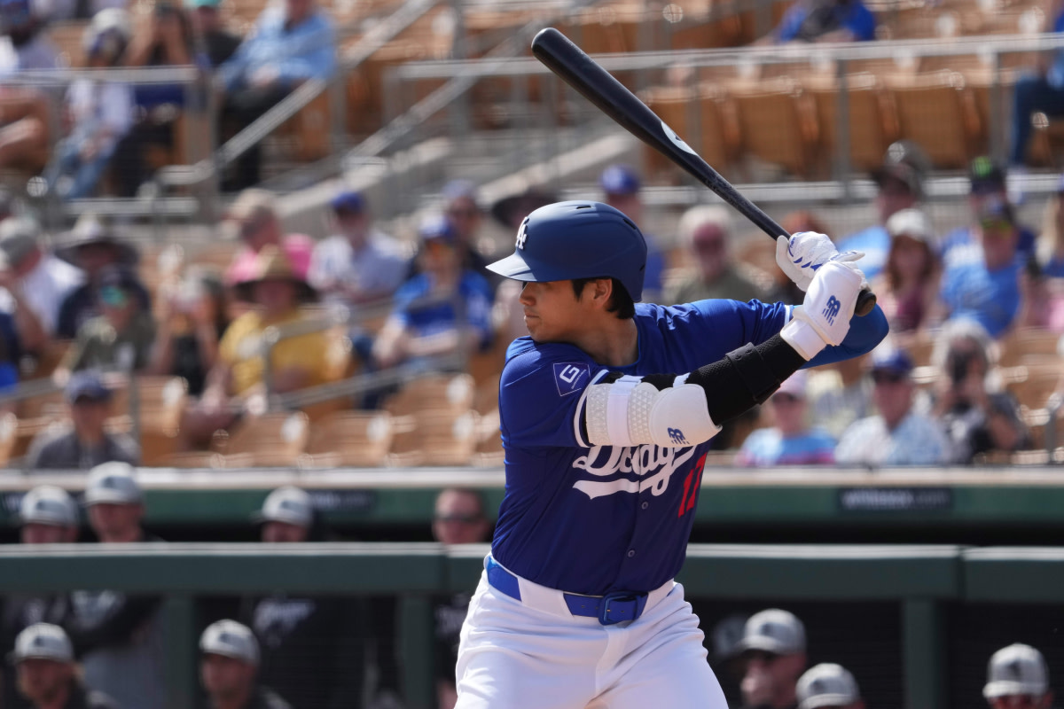 Shohei Ohtani Impresses In Dodgers Spring Training Debut With Oppo Home ...