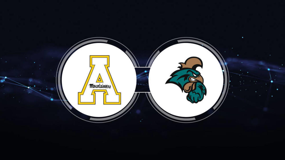 Appalachian State at Coastal Carolina odds, picks and predictions