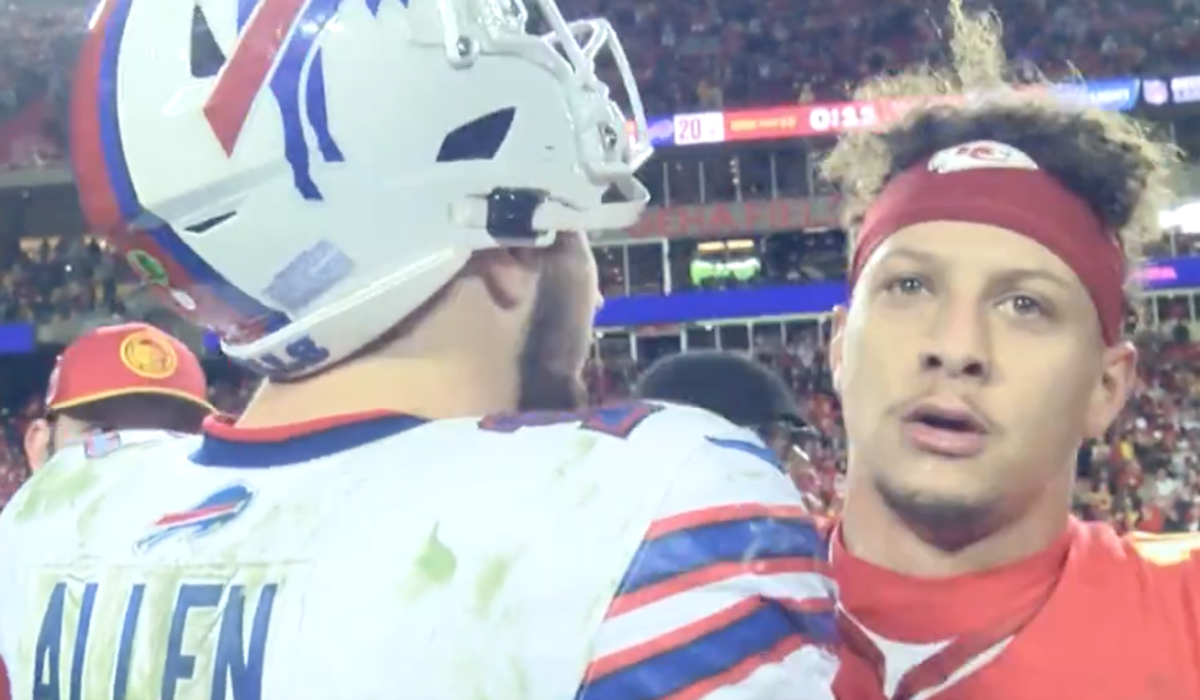 Patrick Mahomes Regrets His Postgame Interaction With Josh Allen - BVM ...