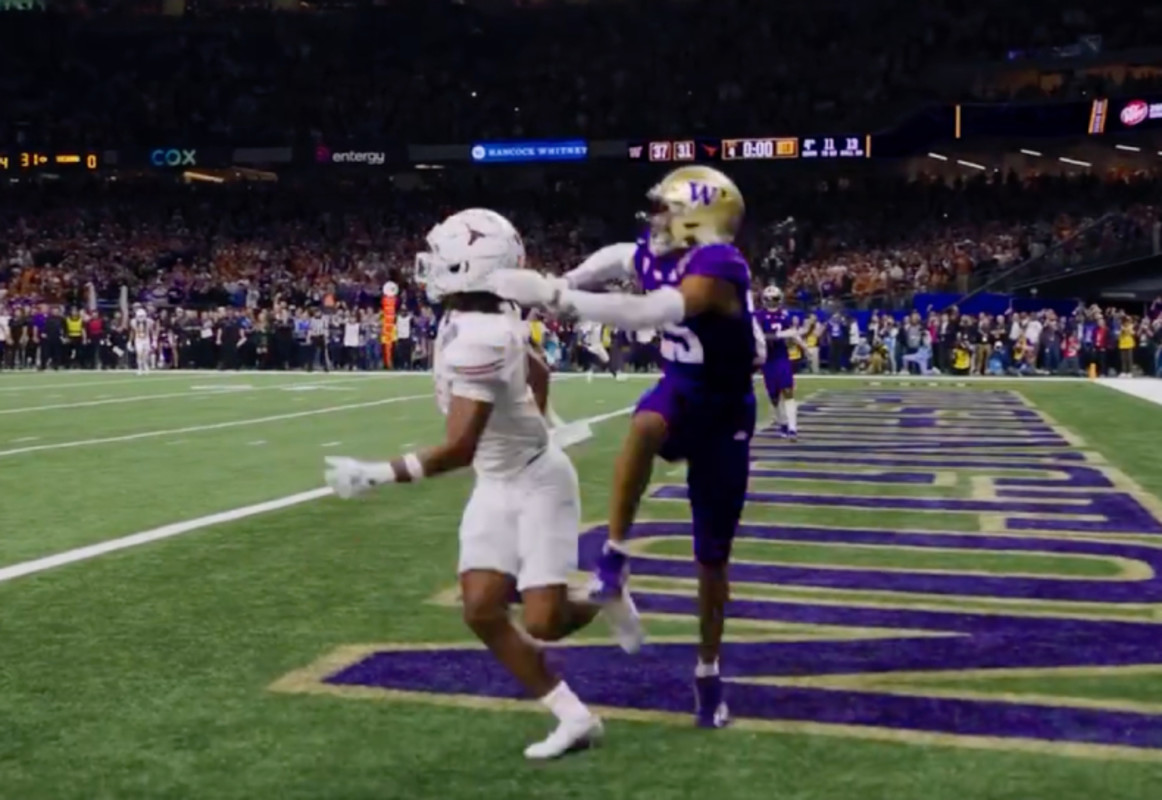 MustSee Video Angle of Washington's JawDropping Final Sugar Bowl Play