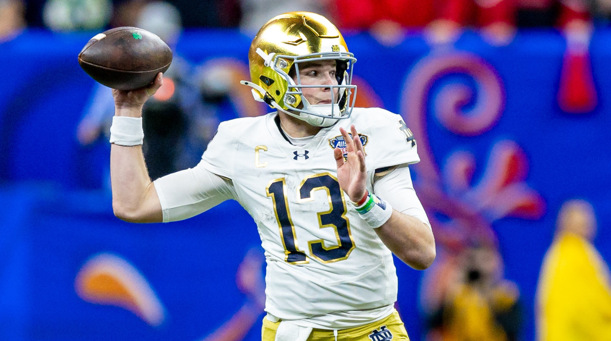 2025 NFL Draft Scouting Report Notre Dame QB Riley Leonard BVM Sports