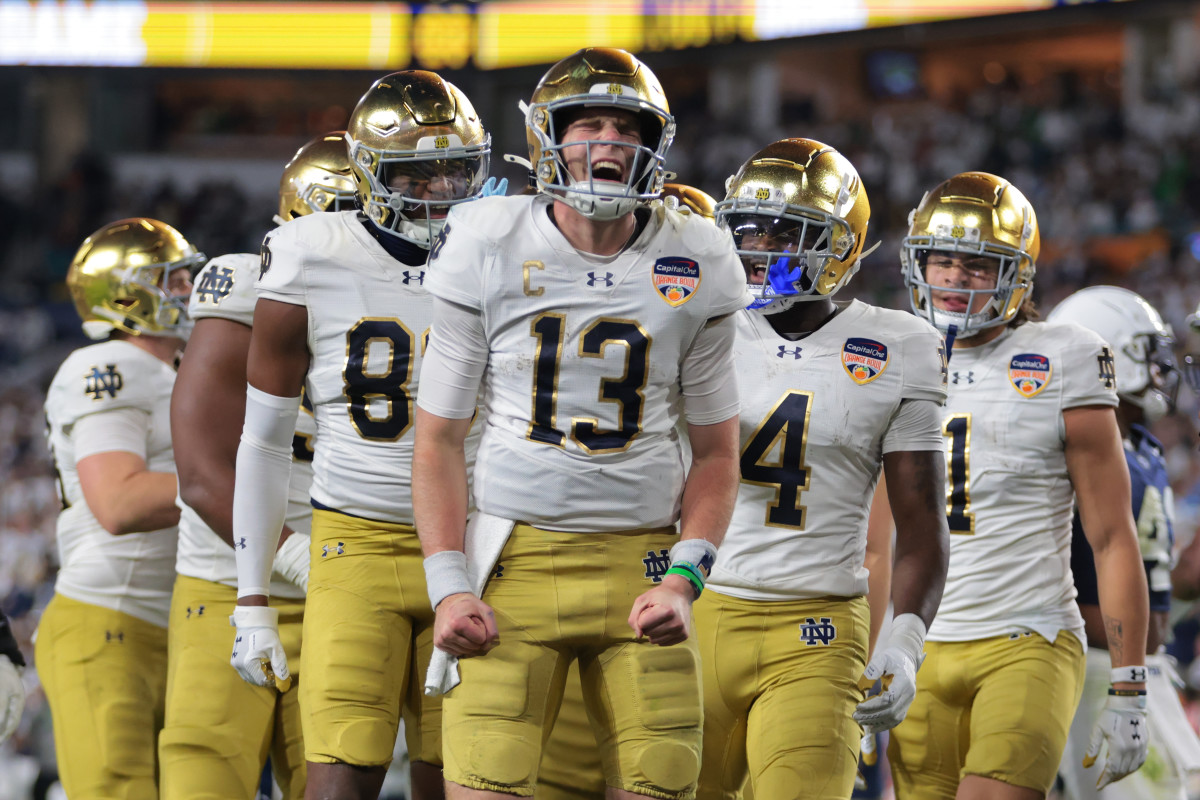 Notre Dame Delivers Strong Message To College Football Critics After notre-dame-delivers-strong-message-to-college-football-critics-after