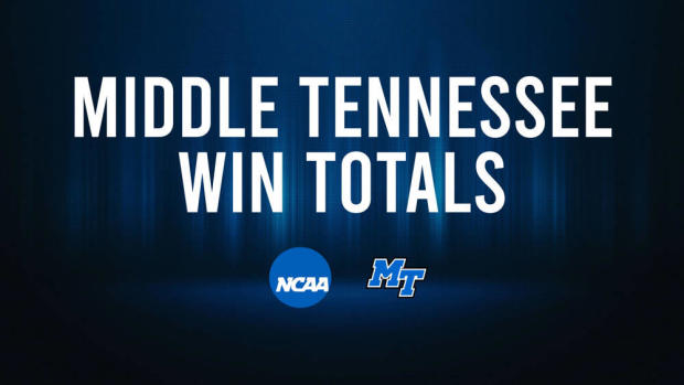 2023 Middle Tennessee Total Wins & Losses Odds