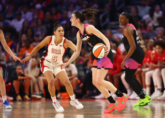 Kelsey Plum Finally Addresses Controversial Caitlin Clark Incident ...