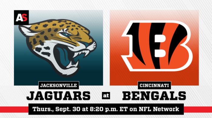 Thursday Night Football: Jacksonville Jaguars vs. Cincinnati Bengals Prediction and Preview