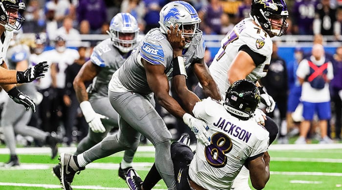 Charles Harris, Detroit Lions