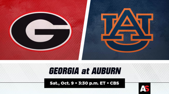 Georgia Vs. Auburn Football Prediction And Preview - Athlon Sports