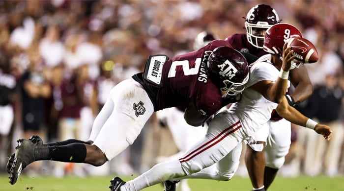 Texas A&M Aggies vs. Alabama Crimson Tide Football, Oct. 9, 2201