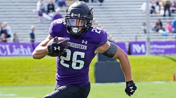 Evan Hull, Northwestern Wildcats Football