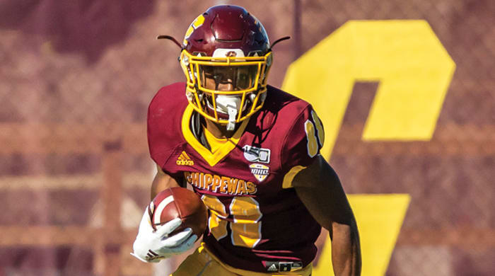 Kalil Pimpleton, Central Michigan Chippewas Football