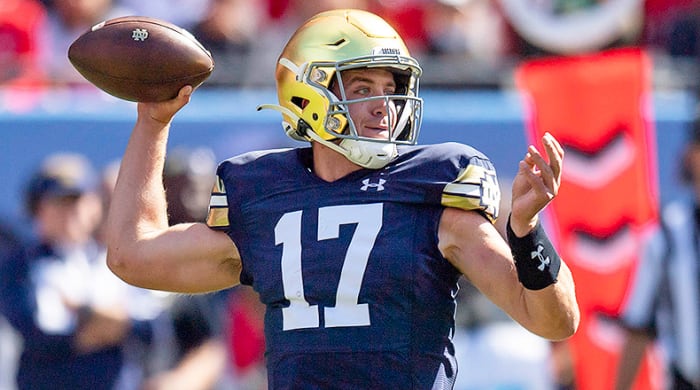 Jack Coan, Notre Dame Fighting Irish Football