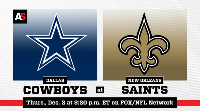 Thursday Night Football: Dallas Cowboys vs. New Orleans Saints