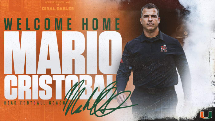 After four seasons and two Pac-12 titles at Oregon, the Miami native and former Hurricanes player and assistant coach is taking over at his alma mater