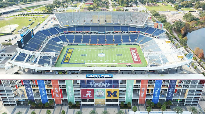 Camping World Stadium in Orlando, Florida