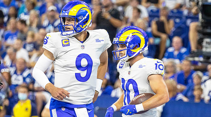 Matthew Stafford and Cooper Kupp, Los Angeles Rams