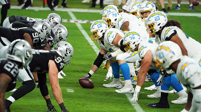 Las Vegas Raiders vs. Los Angeles Chargers: 5 Biggest Games in the