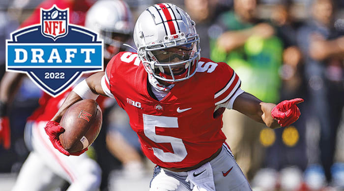Garrett Wilson, WR, Ohio State Buckeyes, 2022 NFL Draft