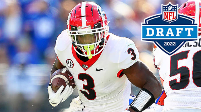Zamir White, RB, Georgia Bulldogs, 2022 NFL Draft